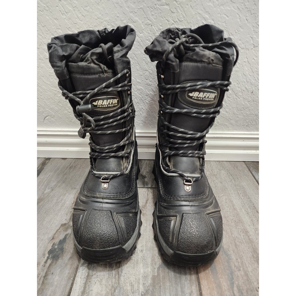 BAFFIN Men's Comfortable Insulated Snow Monster Boot Black Sz 8